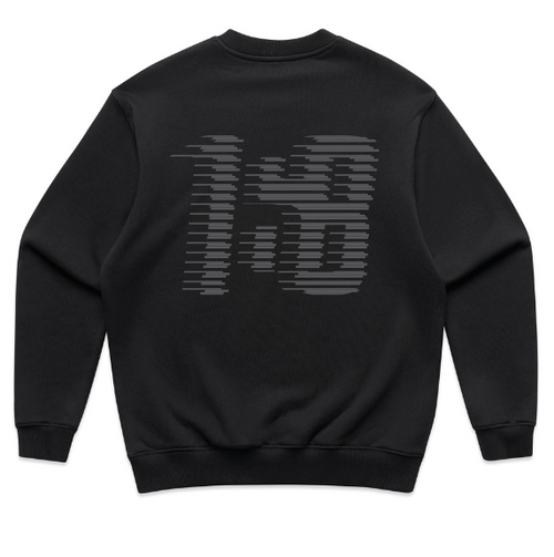 168 Black Men's Crew