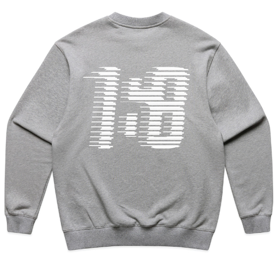 168 Grey Men's Crew