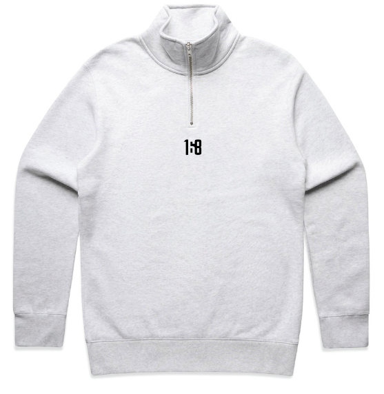 168 Grey Men's Zip
