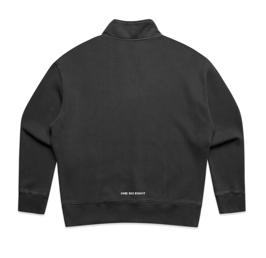 168 Black Women's Zip