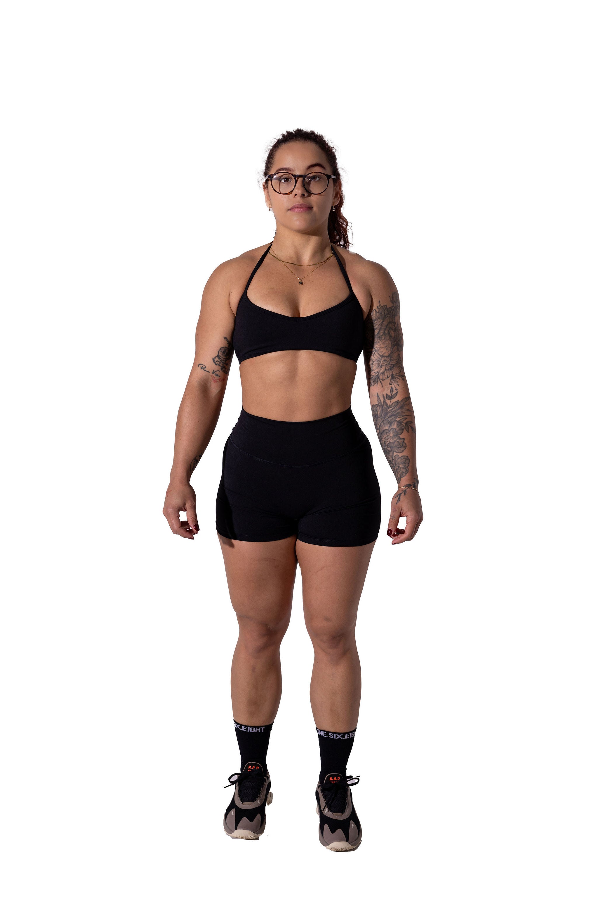 Custom Team shorts - black