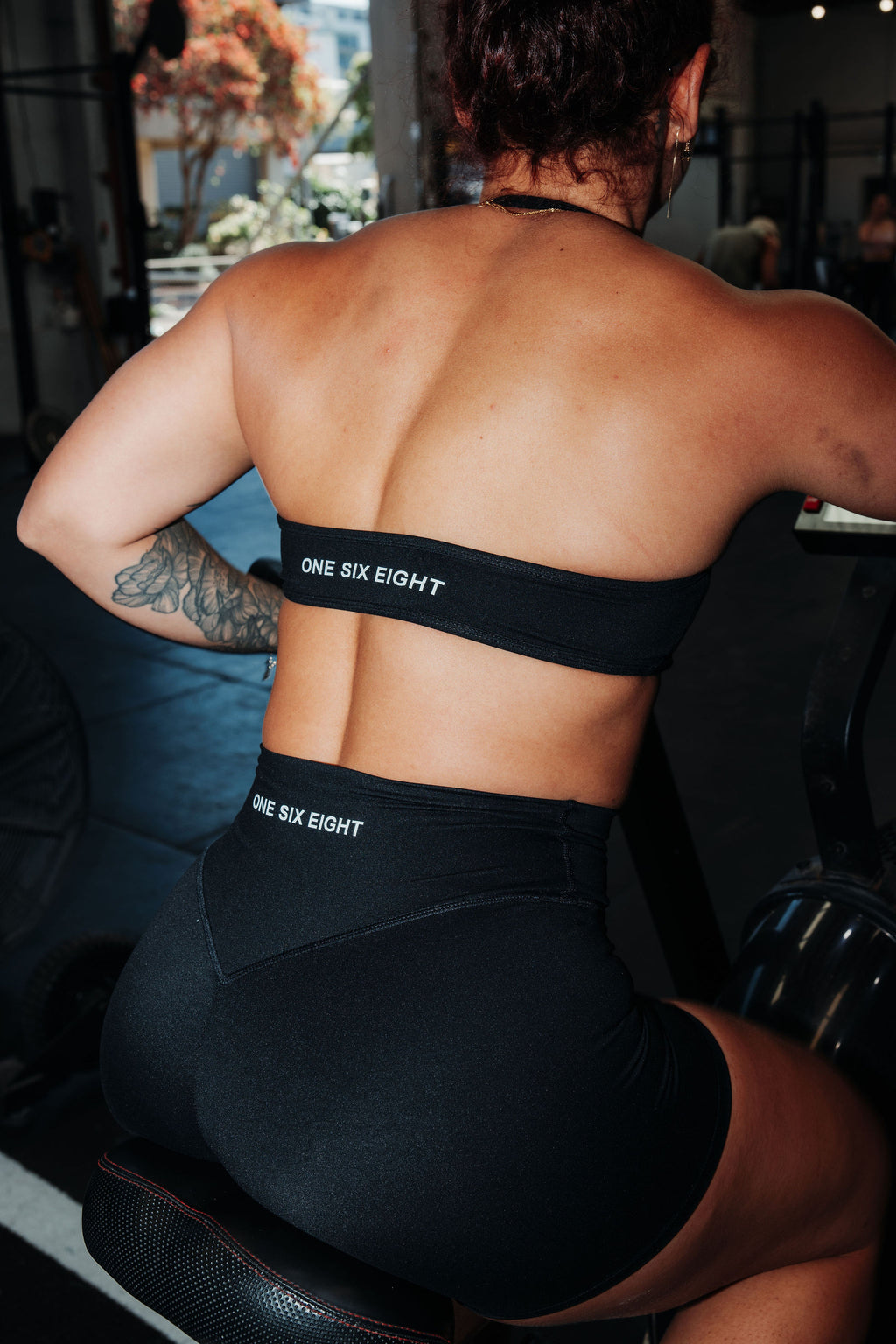 168 Black Womens 4Inch Shorts